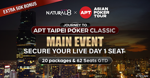 Mega Satellites to APT Taipei Poker Classic Main Event Day 1