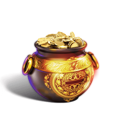 gold pot full